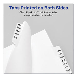 Avery® wholesale. AVERY Preprinted Legal Exhibit Side Tab Index Dividers, Avery Style, 10-tab, 7, 11 X 8.5, White, 25-pack. HSD Wholesale: Janitorial Supplies, Breakroom Supplies, Office Supplies.