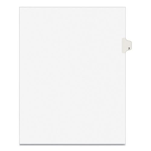 Avery® wholesale. AVERY Preprinted Legal Exhibit Side Tab Index Dividers, Avery Style, 10-tab, 7, 11 X 8.5, White, 25-pack. HSD Wholesale: Janitorial Supplies, Breakroom Supplies, Office Supplies.