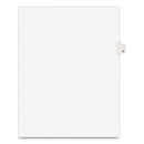 Avery® wholesale. AVERY Preprinted Legal Exhibit Side Tab Index Dividers, Avery Style, 10-tab, 8, 11 X 8.5, White, 25-pack. HSD Wholesale: Janitorial Supplies, Breakroom Supplies, Office Supplies.