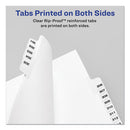 Avery® wholesale. AVERY Preprinted Legal Exhibit Side Tab Index Dividers, Avery Style, 10-tab, 9, 11 X 8.5, White, 25-pack. HSD Wholesale: Janitorial Supplies, Breakroom Supplies, Office Supplies.