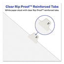 Avery® wholesale. AVERY Preprinted Legal Exhibit Side Tab Index Dividers, Avery Style, 10-tab, 9, 11 X 8.5, White, 25-pack. HSD Wholesale: Janitorial Supplies, Breakroom Supplies, Office Supplies.