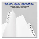 Avery® wholesale. AVERY Preprinted Legal Exhibit Side Tab Index Dividers, Avery Style, 10-tab, 10, 11 X 8.5, White, 25-pack. HSD Wholesale: Janitorial Supplies, Breakroom Supplies, Office Supplies.