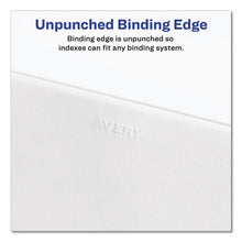 Load image into Gallery viewer, Avery® wholesale. AVERY Preprinted Legal Exhibit Side Tab Index Dividers, Avery Style, 10-tab, 10, 11 X 8.5, White, 25-pack. HSD Wholesale: Janitorial Supplies, Breakroom Supplies, Office Supplies.