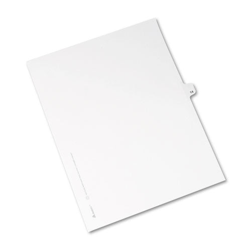 Avery® wholesale. AVERY Preprinted Legal Exhibit Side Tab Index Dividers, Avery Style, 10-tab, 14, 11 X 8.5, White, 25-pack. HSD Wholesale: Janitorial Supplies, Breakroom Supplies, Office Supplies.