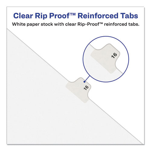 Avery® wholesale. Avery-style Preprinted Legal Bottom Tab Divider, Exhibit C, Letter, White, 25-pk. HSD Wholesale: Janitorial Supplies, Breakroom Supplies, Office Supplies.