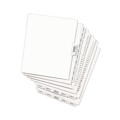 Avery® wholesale. Avery-style Preprinted Legal Bottom Tab Divider, Exhibit C, Letter, White, 25-pk. HSD Wholesale: Janitorial Supplies, Breakroom Supplies, Office Supplies.