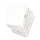 Avery® wholesale. Avery-style Preprinted Legal Bottom Tab Divider, Exhibit J, Letter, White, 25-pk. HSD Wholesale: Janitorial Supplies, Breakroom Supplies, Office Supplies.