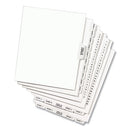 Avery® wholesale. Avery-style Preprinted Legal Bottom Tab Divider, Exhibit K, Letter, White, 25-pk. HSD Wholesale: Janitorial Supplies, Breakroom Supplies, Office Supplies.