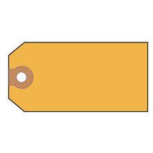 Load image into Gallery viewer, Avery® wholesale. AVERY Unstrung Shipping Tags, 11.5 Pt. Stock, 4.75 X 2.38, Yellow, 1,000-box. HSD Wholesale: Janitorial Supplies, Breakroom Supplies, Office Supplies.