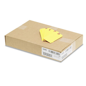 Avery® wholesale. AVERY Unstrung Shipping Tags, 11.5 Pt. Stock, 4.75 X 2.38, Yellow, 1,000-box. HSD Wholesale: Janitorial Supplies, Breakroom Supplies, Office Supplies.