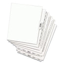 Avery® wholesale. Avery-style Preprinted Legal Bottom Tab Dividers, Exhibit T, Letter, 25-pack. HSD Wholesale: Janitorial Supplies, Breakroom Supplies, Office Supplies.
