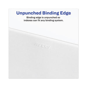 Avery® wholesale. Avery-style Preprinted Legal Bottom Tab Dividers, Exhibit V, Letter, 25-pack. HSD Wholesale: Janitorial Supplies, Breakroom Supplies, Office Supplies.