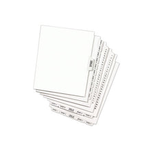 Load image into Gallery viewer, Avery® wholesale. Avery-style Preprinted Legal Bottom Tab Dividers, Exhibit V, Letter, 25-pack. HSD Wholesale: Janitorial Supplies, Breakroom Supplies, Office Supplies.