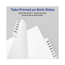 Load image into Gallery viewer, Avery® wholesale. Avery-style Preprinted Legal Bottom Tab Dividers, Exhibit V, Letter, 25-pack. HSD Wholesale: Janitorial Supplies, Breakroom Supplies, Office Supplies.