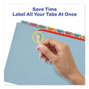 Avery® wholesale. AVERY Print And Apply Index Maker Clear Label Plastic Dividers With Printable Label Strip, 8-tab, 11 X 8.5, Translucent, 5 Sets. HSD Wholesale: Janitorial Supplies, Breakroom Supplies, Office Supplies.