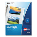 Avery® wholesale. AVERY Photo Storage Pages For Four 4 X 6 Horizontal Photos, 3-hole Punched, 10-pack. HSD Wholesale: Janitorial Supplies, Breakroom Supplies, Office Supplies.