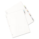 Avery® wholesale. AVERY Big Tab Printable White Label Tab Dividers, 5-tab, Letter, 20 Per Pack. HSD Wholesale: Janitorial Supplies, Breakroom Supplies, Office Supplies.