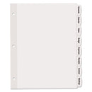 Avery® wholesale. AVERY Big Tab Printable White Label Tab Dividers, 8-tab, Letter, 20 Per Pack. HSD Wholesale: Janitorial Supplies, Breakroom Supplies, Office Supplies.