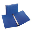 Avery® wholesale. AVERY Hanging Storage Flexible Non-view Binder With Round Rings, 3 Rings, 1" Capacity, 11 X 8.5, Blue. HSD Wholesale: Janitorial Supplies, Breakroom Supplies, Office Supplies.