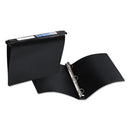 Avery® wholesale. AVERY Hanging Storage Flexible Non-view Binder With Round Rings, 3 Rings, 1" Capacity, 11 X 8.5, Black. HSD Wholesale: Janitorial Supplies, Breakroom Supplies, Office Supplies.