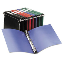 Load image into Gallery viewer, Avery® wholesale. AVERY Hanging Storage Flexible Non-view Binder With Round Rings, 3 Rings, 1&quot; Capacity, 11 X 8.5, Black. HSD Wholesale: Janitorial Supplies, Breakroom Supplies, Office Supplies.