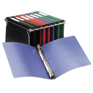 Avery® wholesale. AVERY Hanging Storage Flexible Non-view Binder With Round Rings, 3 Rings, 1" Capacity, 11 X 8.5, Black. HSD Wholesale: Janitorial Supplies, Breakroom Supplies, Office Supplies.