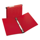 Avery® wholesale. AVERY Hanging Storage Flexible Non-view Binder With Round Rings, 3 Rings, 1" Capacity, 11 X 8.5, Red. HSD Wholesale: Janitorial Supplies, Breakroom Supplies, Office Supplies.