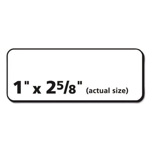 Avery® wholesale. AVERY Matte Clear Easy Peel Mailing Labels W- Sure Feed Technology, Laser Printers, 1 X 2.63, Clear, 30-sheet, 10 Sheets-pack. HSD Wholesale: Janitorial Supplies, Breakroom Supplies, Office Supplies.