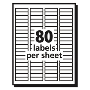 Avery® wholesale. AVERY Matte Clear Easy Peel Mailing Labels W- Sure Feed Technology, Laser Printers, 0.5 X 1.75, Clear, 80-sheet, 10 Sheets-pack. HSD Wholesale: Janitorial Supplies, Breakroom Supplies, Office Supplies.