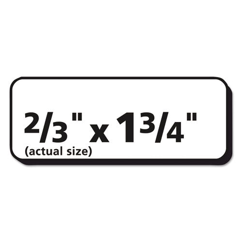 Avery® wholesale. AVERY Matte Clear Easy Peel Mailing Labels W- Sure Feed Technology, Laser Printers, 0.66 X 1.75, Clear, 60-sheet, 10 Sheets-pack. HSD Wholesale: Janitorial Supplies, Breakroom Supplies, Office Supplies.