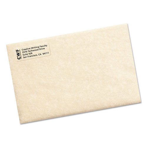 Avery® wholesale. AVERY Matte Clear Easy Peel Mailing Labels W- Sure Feed Technology, Laser Printers, 0.66 X 1.75, Clear, 60-sheet, 10 Sheets-pack. HSD Wholesale: Janitorial Supplies, Breakroom Supplies, Office Supplies.