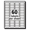 Avery® wholesale. AVERY Matte Clear Easy Peel Mailing Labels W- Sure Feed Technology, Laser Printers, 0.66 X 1.75, Clear, 60-sheet, 10 Sheets-pack. HSD Wholesale: Janitorial Supplies, Breakroom Supplies, Office Supplies.