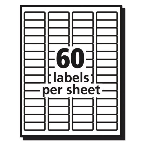 Avery® wholesale. AVERY Matte Clear Easy Peel Mailing Labels W- Sure Feed Technology, Laser Printers, 0.66 X 1.75, Clear, 60-sheet, 10 Sheets-pack. HSD Wholesale: Janitorial Supplies, Breakroom Supplies, Office Supplies.