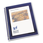 Avery® wholesale. AVERY Flexi-view Binder With Round Rings, 3 Rings, 0.5" Capacity, 11 X 8.5, Navy Blue. HSD Wholesale: Janitorial Supplies, Breakroom Supplies, Office Supplies.