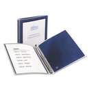 Avery® wholesale. AVERY Flexi-view Binder With Round Rings, 3 Rings, 0.5" Capacity, 11 X 8.5, Navy Blue. HSD Wholesale: Janitorial Supplies, Breakroom Supplies, Office Supplies.