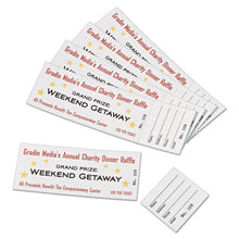 Load image into Gallery viewer, Avery® wholesale. AVERY Printable Tickets W-tear-away Stubs, 97 Bright, 65lb, 8.5 X 11, White, 10 Tickets-sheet, 20 Sheets-pack. HSD Wholesale: Janitorial Supplies, Breakroom Supplies, Office Supplies.