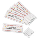 Avery® wholesale. AVERY Printable Tickets W-tear-away Stubs, 97 Bright, 65lb, 8.5 X 11, White, 10 Tickets-sheet, 20 Sheets-pack. HSD Wholesale: Janitorial Supplies, Breakroom Supplies, Office Supplies.