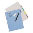 Avery® wholesale. AVERY Write And Erase Big Tab Durable Plastic Dividers, 3-hold Punched, 5-tab, 11 X 8.5, Assorted, 1 Set. HSD Wholesale: Janitorial Supplies, Breakroom Supplies, Office Supplies.