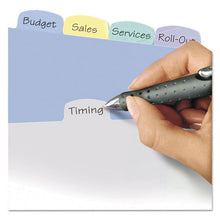 Load image into Gallery viewer, Avery® wholesale. AVERY Write And Erase Corner Lock Big Tab Durable Plastic Dividers, 3-hold Punched, 5-tab, 11 X 8.5, Assorted, 1 Set. HSD Wholesale: Janitorial Supplies, Breakroom Supplies, Office Supplies.