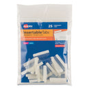 Avery® wholesale. AVERY Insertable Index Tabs With Printable Inserts, 1-5-cut Tabs, Clear, 1" Wide, 25-pack. HSD Wholesale: Janitorial Supplies, Breakroom Supplies, Office Supplies.
