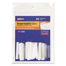 Avery® wholesale. AVERY Insertable Index Tabs With Printable Inserts, 1-5-cut Tabs, Clear, 1.5" Wide, 25-pack. HSD Wholesale: Janitorial Supplies, Breakroom Supplies, Office Supplies.