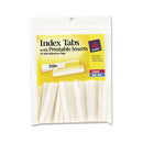 Avery® wholesale. AVERY Insertable Index Tabs With Printable Inserts, 1-5-cut Tabs, Clear, 2" Wide, 25-pack. HSD Wholesale: Janitorial Supplies, Breakroom Supplies, Office Supplies.