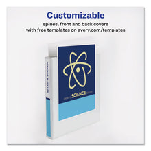 Load image into Gallery viewer, Avery® wholesale. AVERY Legal Durable View Binder With Round Rings, 3 Rings, 1&quot; Capacity, 14 X 8.5, White. HSD Wholesale: Janitorial Supplies, Breakroom Supplies, Office Supplies.