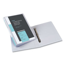 Load image into Gallery viewer, Avery® wholesale. AVERY Legal Durable View Binder With Round Rings, 3 Rings, 1&quot; Capacity, 14 X 8.5, White. HSD Wholesale: Janitorial Supplies, Breakroom Supplies, Office Supplies.
