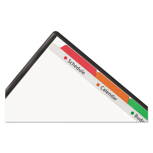 Avery® wholesale. AVERY Clear Easy View Plastic Dividers With Multicolored Tabs And Sheet Protector, 5-tab, 11 X 8.5, Clear, 1 Set. HSD Wholesale: Janitorial Supplies, Breakroom Supplies, Office Supplies.