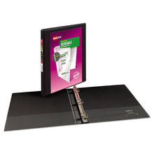 Load image into Gallery viewer, Avery® wholesale. AVERY Durable View Binder With Durahinge And Slant Rings, 3 Rings, 0.5&quot; Capacity, 11 X 8.5, Black. HSD Wholesale: Janitorial Supplies, Breakroom Supplies, Office Supplies.