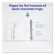 Load image into Gallery viewer, Avery® wholesale. AVERY Durable View Binder With Durahinge And Slant Rings, 3 Rings, 0.5&quot; Capacity, 11 X 8.5, White. HSD Wholesale: Janitorial Supplies, Breakroom Supplies, Office Supplies.