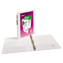 Load image into Gallery viewer, Avery® wholesale. AVERY Durable View Binder With Durahinge And Slant Rings, 3 Rings, 0.5&quot; Capacity, 11 X 8.5, White. HSD Wholesale: Janitorial Supplies, Breakroom Supplies, Office Supplies.