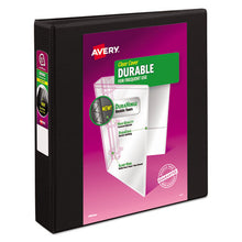 Load image into Gallery viewer, Avery® wholesale. AVERY Durable View Binder With Durahinge And Slant Rings, 3 Rings, 1.5&quot; Capacity, 11 X 8.5, Black. HSD Wholesale: Janitorial Supplies, Breakroom Supplies, Office Supplies.