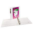 Avery® wholesale. AVERY Durable View Binder With Durahinge And Slant Rings, 3 Rings, 1.5" Capacity, 11 X 8.5, White. HSD Wholesale: Janitorial Supplies, Breakroom Supplies, Office Supplies.